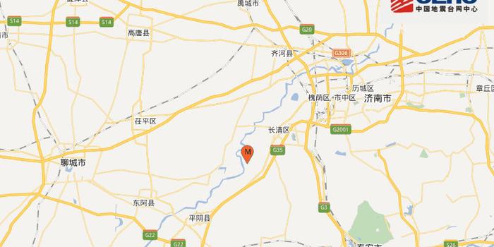 山东济南市长清区发生4.1级地震 震源深度10千米