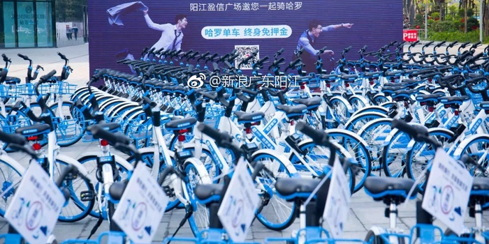 重磅消息!阳江也有共享单车啦!