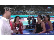 视频-傅园慧:后程一点都游不动 史婧琳自责:接棒太慢