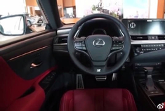 雷克萨斯ES 18款260 F SPORT，车内空间很大，绝对拉风。