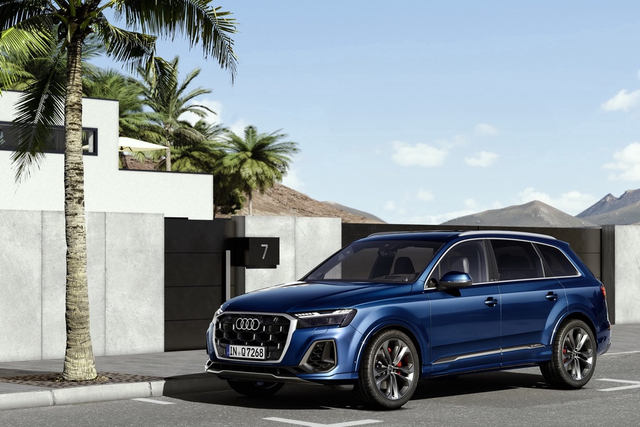 2025款奥迪Q7 50 TDI quattro S line 英国版官图