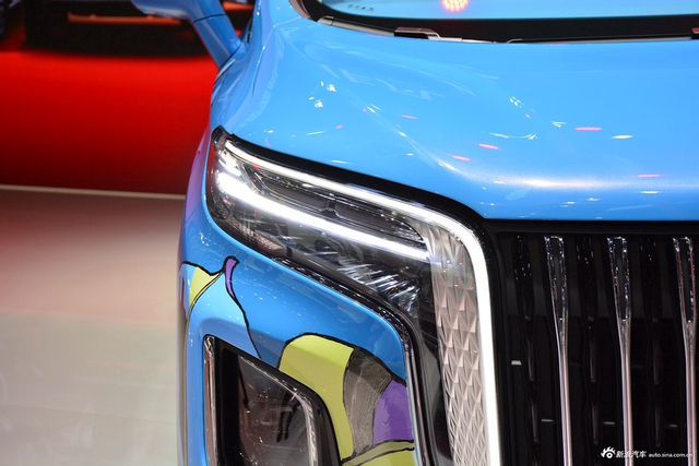 2023广州车展实拍：红旗HQ9