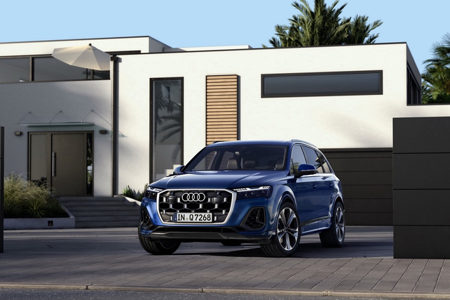 2025款奥迪Q7 50 TDI quattro S line 英国版官图