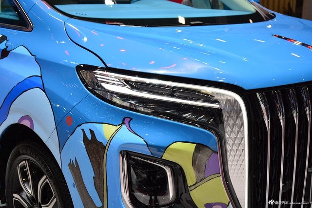 2023广州车展实拍：红旗HQ9