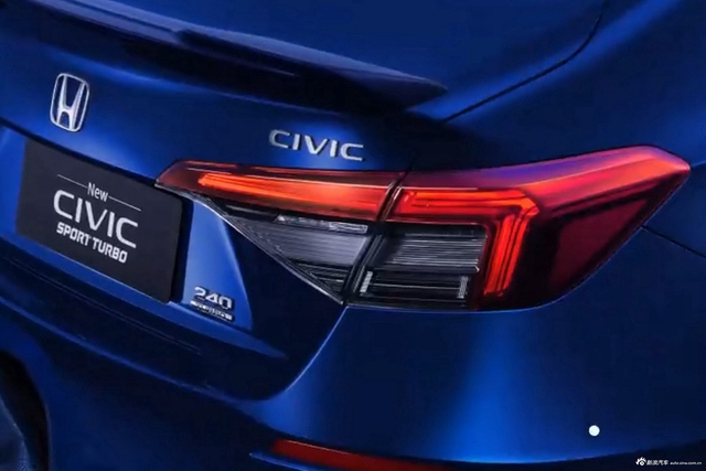 2025款思域 240TURBO CVT劲动版 官图