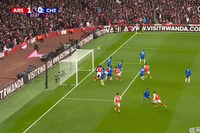 阿森纳2比1力克切尔西，萨利巴廷贝尔破门