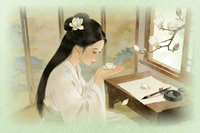 玉兰：素蕊凝霜 洁韵昭廉