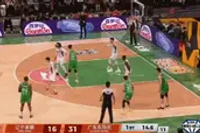 时间刚刚好！付豪二次进攻打进首节压哨抛投