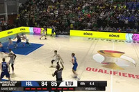 斩杀巨人！世界第45的冰岛世欧预绝杀世界第9立陶宛 位居小组第1