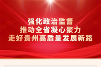 2026贵州正风肃纪反腐重点任务①｜政治监督的重点有哪些？