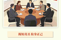 树立和践行正确政绩观⑫勇于开展批评和自我批评