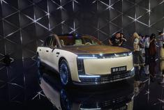 2025粤港澳大湾区车展：尊界S800静态展示