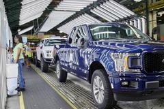 美工人联合会向福特提出申诉 要求工厂停产两周