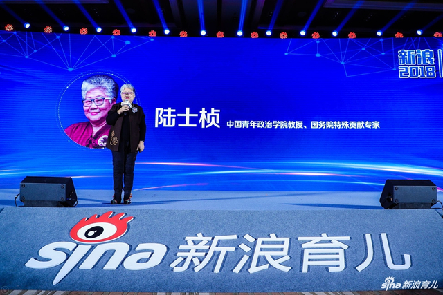 中国青年政治学院教授、国务院特殊贡献专家陆士桢演讲