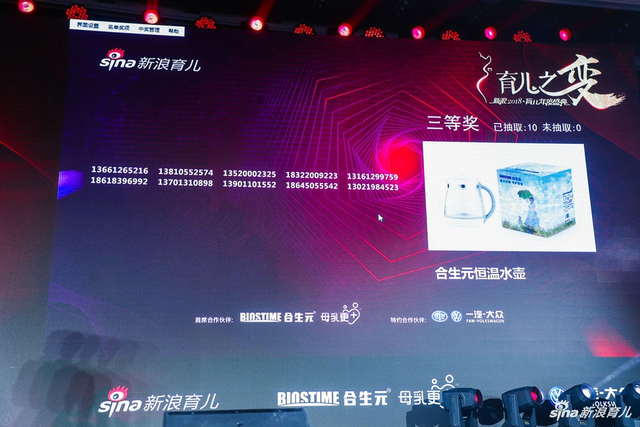 抽奖环节 三等奖