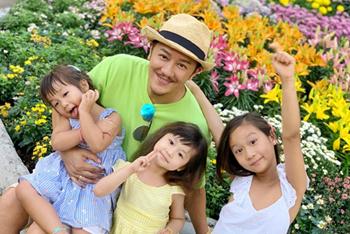 陈浩民与女儿同框
