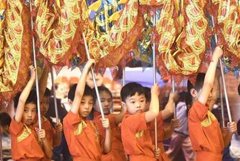 龙狮武林大会进校园