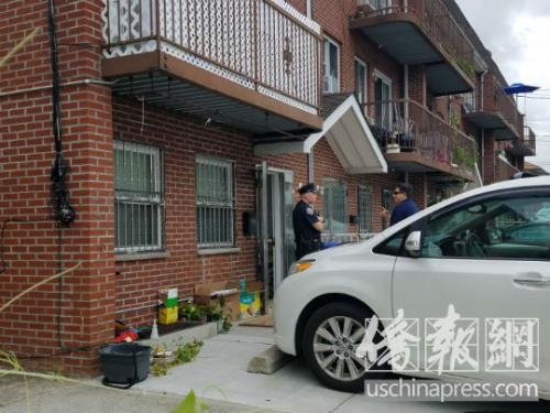 纽约刺婴案案发的美宝月子中心。（图：美国侨报网/张晶 摄）