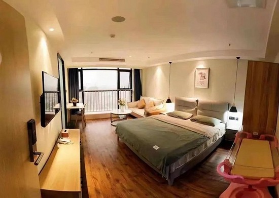 洪霞所在的月子中心最便宜的小房间