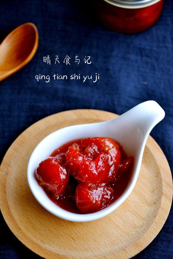 炒红果