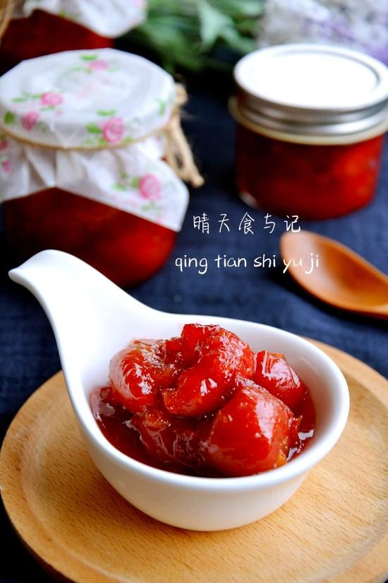 炒红果