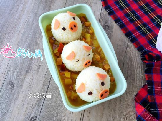 小猪饭团