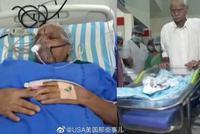 年过7旬初当父母 印度夫妇生完双胞胎后住院急救