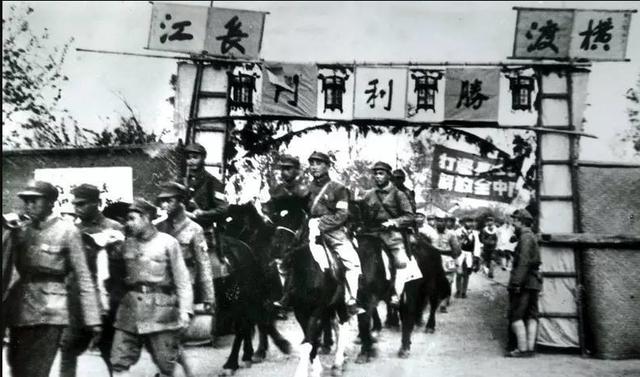 老照片:1949年渡江战役