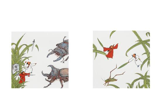 画家鱼山作品