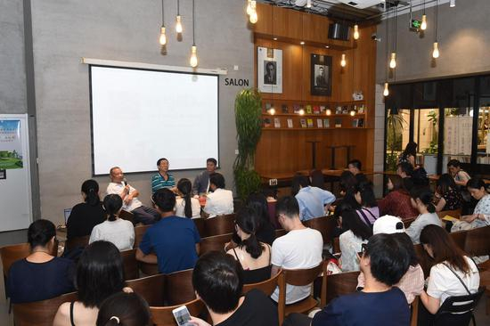 王筠《交响乐》新书发布会现场（罗晓光 摄）