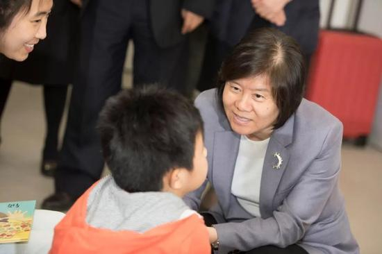 全国妇联主席沈跃跃亲临现场