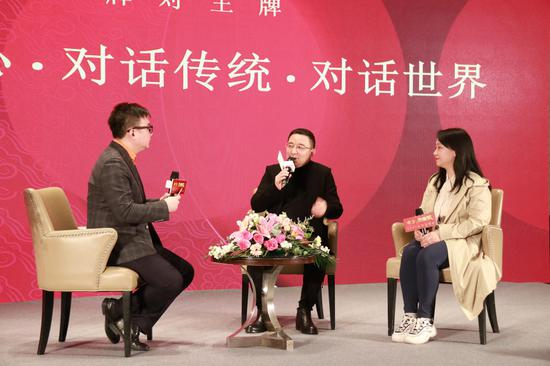 “对话童心”“对话传统”“对话世界”篇章品牌宣讲