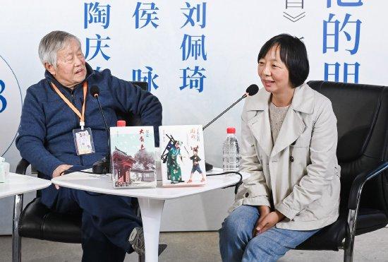 刘树生、陶庆梅(右)
