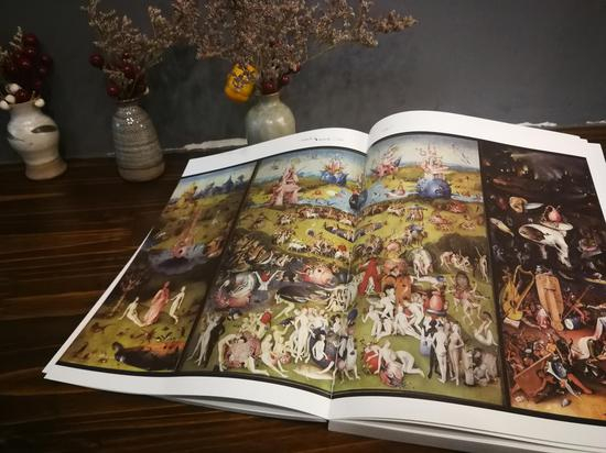 《名画在左，科学在右》精美内页