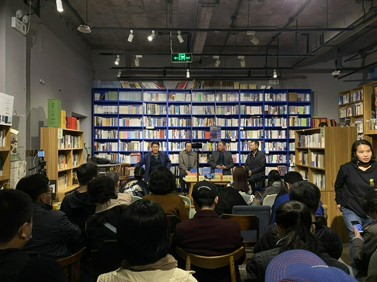 王筠长篇小说《长津湖》分享会现场