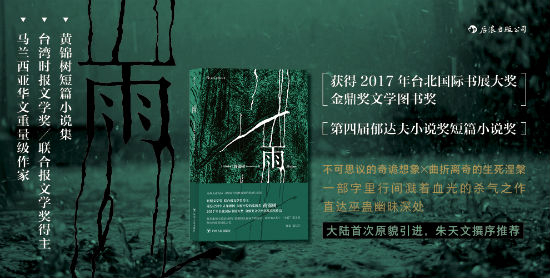 2017 年台北国际书展大奖 金鼎奖文学图书奖获奖作品《雨》