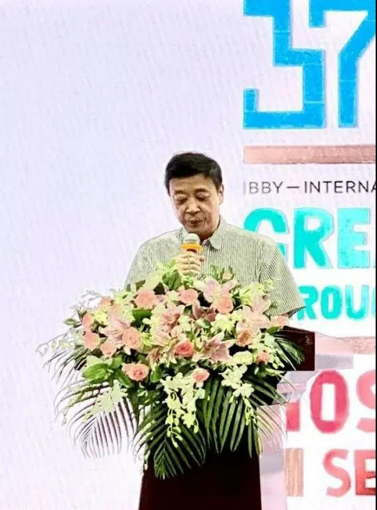 国际儿童读物联盟中国分会（CBBY）主席孙柱发言