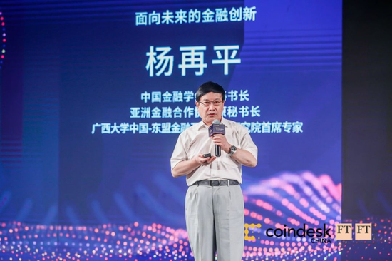  图丨杨再平，中国金融学会副秘书长