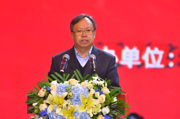 书画频道董事局主席王平讲话