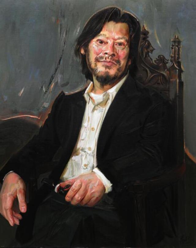 写意油画学派人物专题研究展