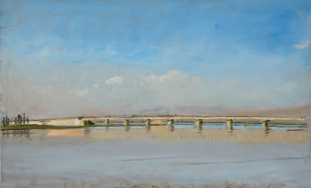 桥-纸本油画-48