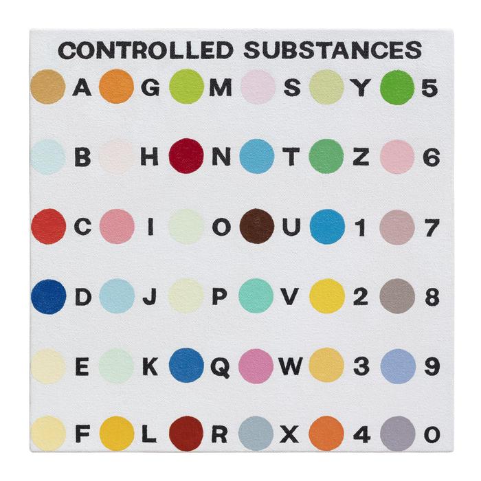 达米恩·赫斯特(Damien Hirst)《支配绘画元素》