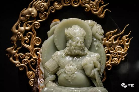 玉雕《大财大德》