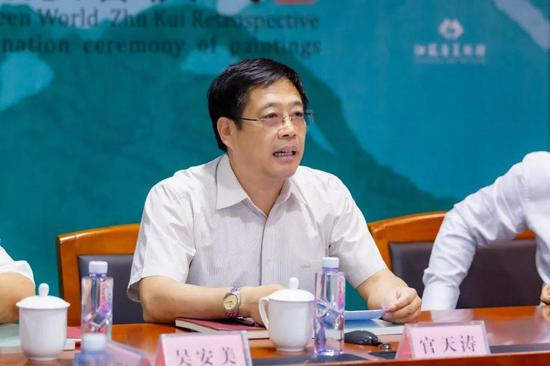  省文旅厅二级巡视员、艺术处处长官天涛致辞&nbsp;&nbsp;