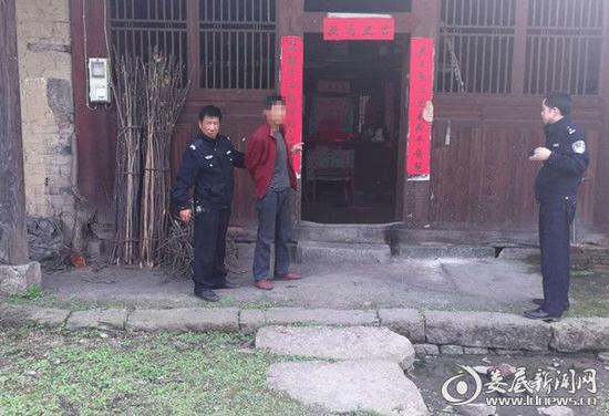 （犯罪嫌疑人指认现场）