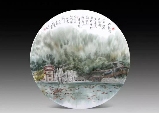 琉璃彩《双龙湾》