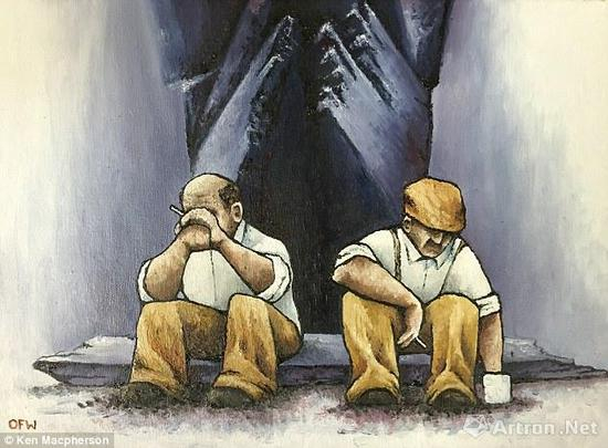 奥维恩的作品细节