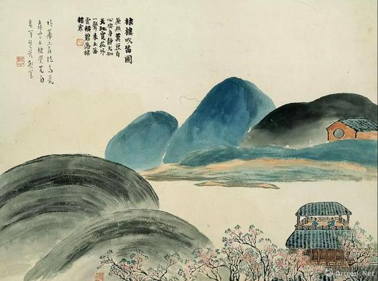 齐白石 &nbsp;石门二十四景之一