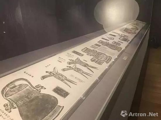 任薰《愙斋集古图》（局部）