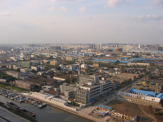 上海长风工业区原貌